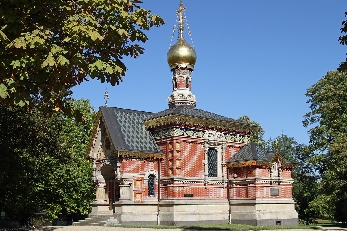 Russisch Orthodoxe Kirche im Bad Homburger Kurpark