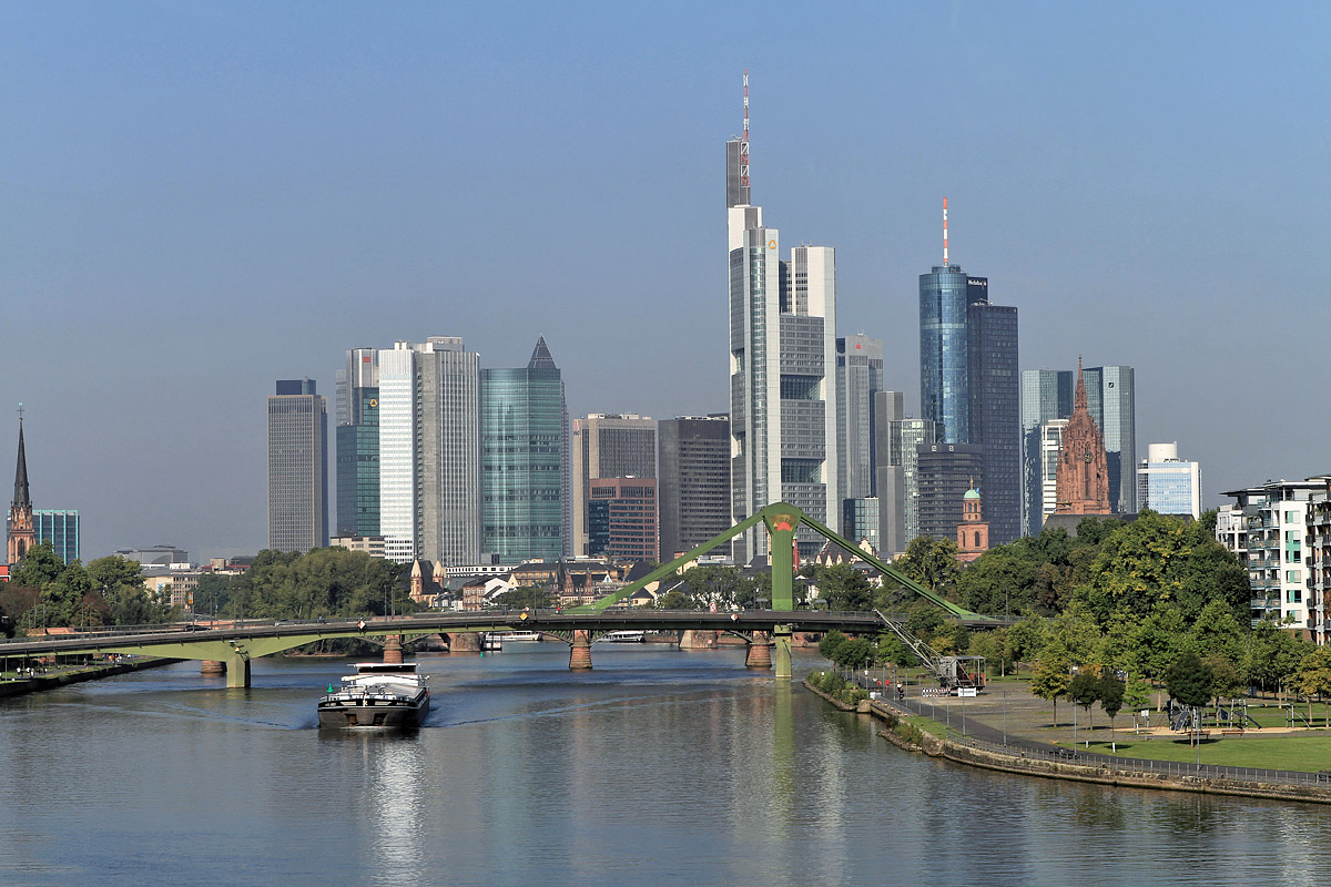 Die Bankengebäude Frankfurt